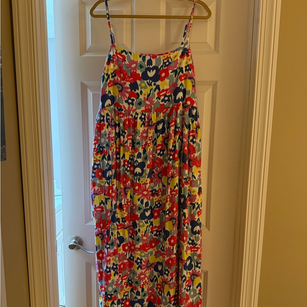 Hanna Andersson Colorful Floral Maxi Dress